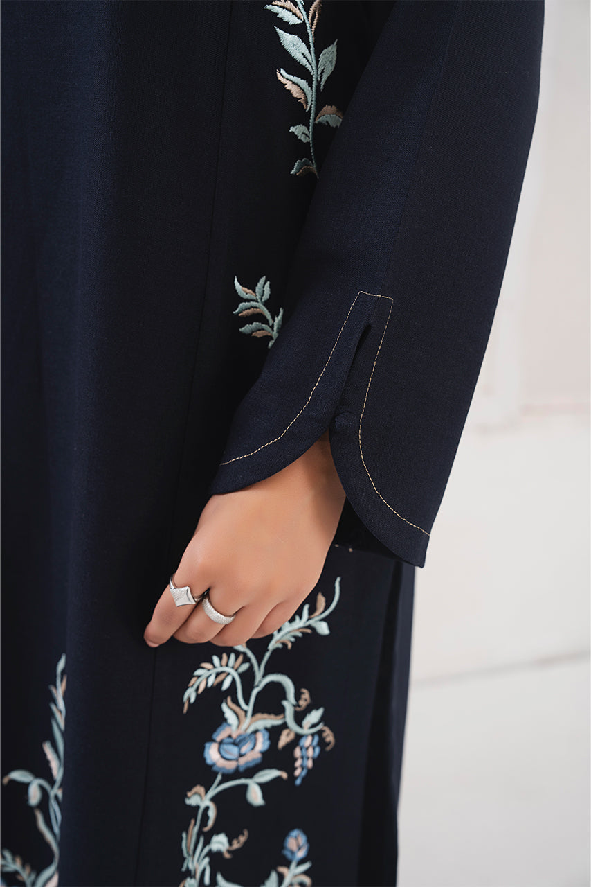 Ready to Wear 2-PC Embroidered Khaddar Suit